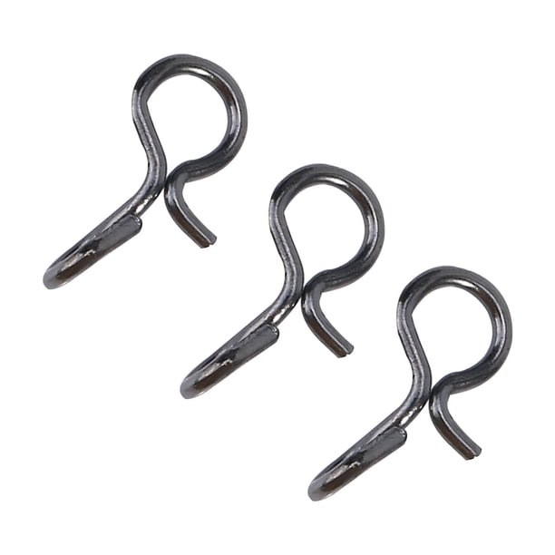 Broches De Pesca, 50 Piezas Clips De Pesca De Acero Inoxidable Accesorios De Pesca Con Mosca Fácil Instalación Para Colgar Señuelos, Ganchos