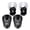 Dog & Cat, variant on WIRESTER 2 Pairs Mini Soccer Shin Guards 3.9×2.4 in, Lightweight Protective Football Pads for Men, Women & Kids – Christian Bible Verses Philippians 4:13 & Christian Quotes Psalm 18:2