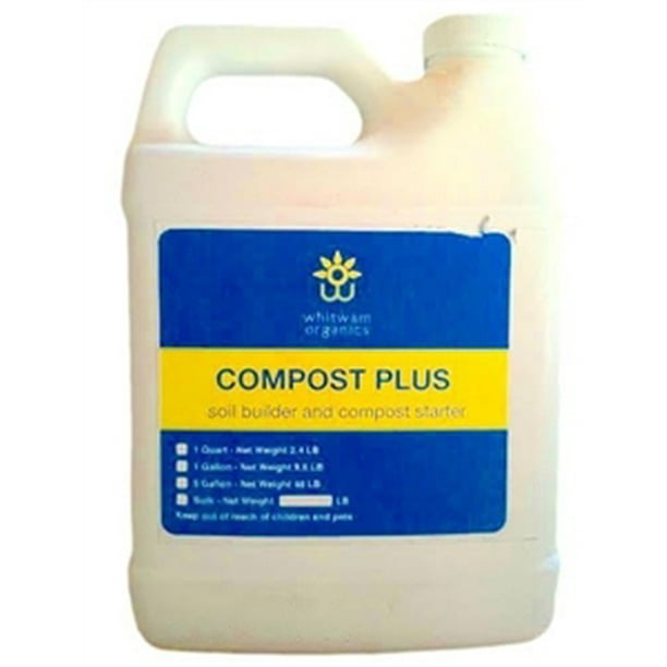 Compost Plus Soil Builder & Fertilizer 1 Qt.