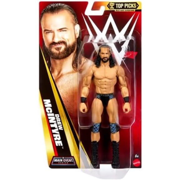 WWE Wrestling Main Event Series Drew McIntyre Action Figure