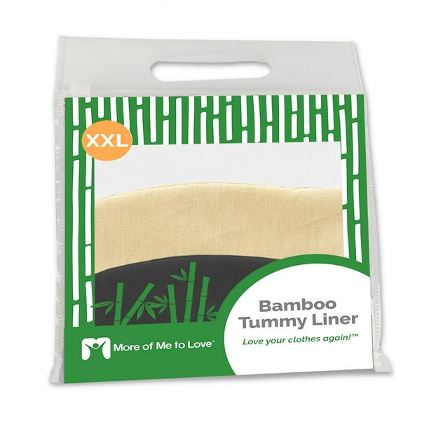 Bamboo Tummy Liner 9-Pack, XXL, Neapolitan, by More of Me to Love 