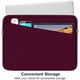 thumbnail image 2 of Funda para Laptop de 15.6" con Bolsillo Frontal, Bolsa Delgada para HP/Dell/Lenovo/Asus, Rojo Vino, 2 of 7