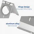 thumbnail image 2 of for MagSafe Portable Stand for  12Mini 12 Pro Max Aluminum Alloy Foldable Mobile Phone Stand Desktop Stand Phone  Stand, 2 of 6