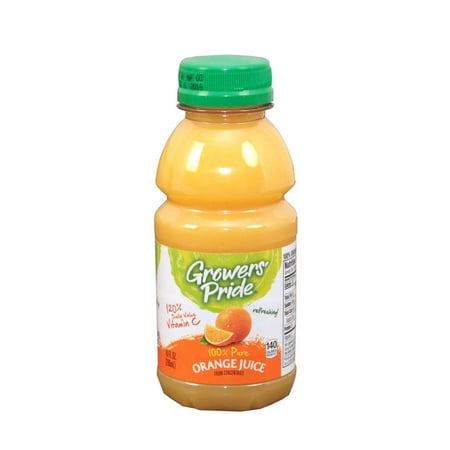 Floridas Natural Growers Pride Orange Juice, 10 Fluid Ounce -- 24 per