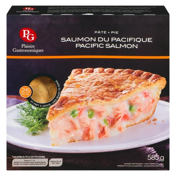 Plaisirs Gastronomiques Pacific salmon pie, 585 g