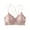 Pink, variant on Rutainlusire Womens Bras Ladies Fashion Charming Comfortable Breathable No Steel Ring Lace Flowers Bra Woman Underwear