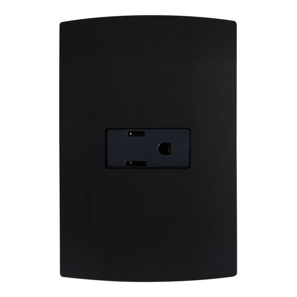 Contacto Sencillo Schneider Electric Negro 15A 250V