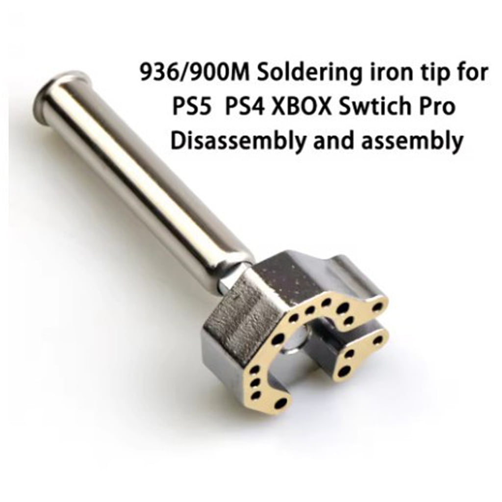 MOMOJIA Compact Soldering Iron Head 3 Heat Setting Joystick Repair Tool Metal Construction