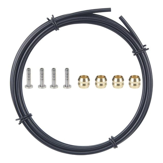 Colaxi Mountain Bike Brake Hose 2.5M Length Direct Replaces Premium with Olives and Connecting Insert Durability Practical Accessory BH90