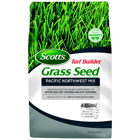 Scotts Turf Builder Grass Seed Pacific Northwest Mix (Mini Pallet), 20 lbs, Seeds up to 6,800 sq. (Best Grass Seed For Pacific Northwest)