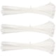 thumbnail image 1 of Fijadores Autoblocantes VentDepot ZinchoColorsWhite 300Pzas 20cm 2.5mm Blanco Nailon, 1 of 1