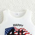 thumbnail image 6 of SILVERCELL 4th of July Baby Boys Summer Outfits Sleeveless Tank Top with American Flag Short Pants Independence Day Sets 9M-4T, 6 of 10