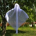 thumbnail image 5 of 70x60cm Halloween Decorations Halloween White Flying Tree Window Wall Scary Ornament, 5 of 7