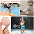 thumbnail image 3 of HEATSHAKING 2 Pcs Balles de Tennis Colorées Roses pour Enfants Tennis et Entraînement, 3 of 8