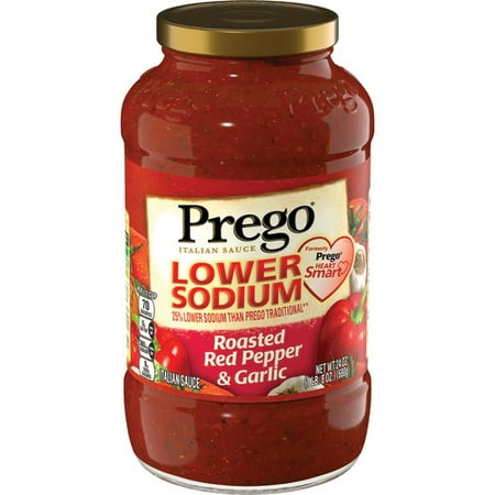 Lemon Roasted Sauce - (2 Pack) Prego Lower Sodium Roasted Red Pepper & Garlic Italian Sauce, 24 oz.