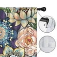 thumbnail image 4 of Blackout Kids Curtains,Boho Bohemia Pioneer Flower Childrens Insulated Curtains Set Of 2,Bedroom Essentials,Toddler Room Decor 52"x84"(132x213cm), 4 of 4