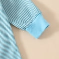 thumbnail image 4 of larppty Baby Girl Boy Clothes Newborn Golf Outfit Long Sleeve Bubble Romper Jumpsuit Infant Fall Clothing, 4 of 7