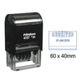 thumbnail image 1 of Printtoo Self Inking Dater Stamp With Received Text Date Rubber Stamp Office Stationery-Blue, 1 of 1