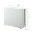 thumbnail image 5 of Yamazaki Home Rolling Cable Management Box, White, Steel, Wheels, Minimal Assembly, 5 of 7