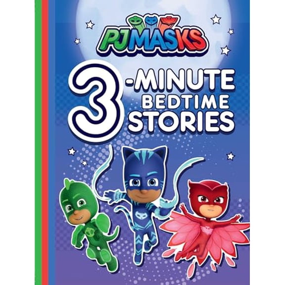 Pre-Owned Pj Masks 3-Minute Bedtime Stories (Hardcover) 1534470573 9781534470576