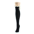 thumbnail image 2 of MeMoi Button Top Chunky Knit Over The Knee Socks - Womens - Female, 2 of 3