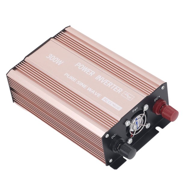 Adaptador De Coche Inversor De Corriente De Onda Sinusoidal Pura, Salida De 220 V Inversor De Corriente De Onda Sinusoidal Pura Para Coche Robusta Protección Diversa Alta