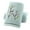 Green, variant on Pidada 100% Cotton Embroidered Bird Tree Pattern Hand Towels for Bathroom Set of 4 (Aqua Green)
