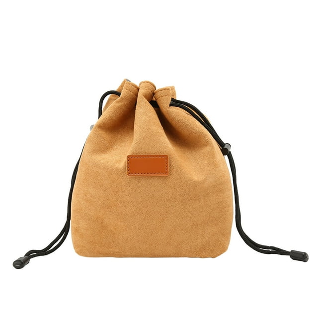 Bolsa de almacenamiento para drones Bolsa de transporte con cordón Accesorio para drones de poliéster suave y grueso para Mini 3 Mini 3 Pro Mini 2 SE Marrón