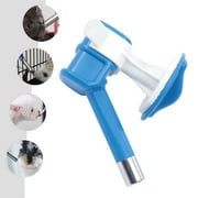TOOL1SHOoo Pet Cat Puppy Dog Drinking Kit Hanging Water Dispenser Fountain Bottle Head (Blue)