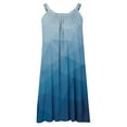 thumbnail image 4 of RKSTN Robe d'Été pour Femmes, Robe d'Été Imprimée Sans Manches Col Rond Sexy Robe Décontractée Fluide Robes de Plage Robes Grande Taille pour Femmes, 4 of 4