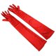 thumbnail image 1 of Granjero Gordo Guantes de ópera de satén mate, longitud 53 cm (rojo), 1 of 5