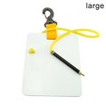 thumbnail image 1 of Scuba Diving Undersea Written Slate Diving Wordpad Speed Board With Clip Swivel Pencil, 1 of 4