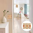 thumbnail image 7 of Yayeee Toggle Light Switch Wall Plate 2-Gang 4.56"x4.48" Decorative Outlet Cover, Geometric Pattern, 7 of 7