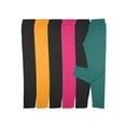 thumbnail image 3 of Angelina Women's Microfiber High Waist Full Coverage Leggings (6-Pack), 3 of 3