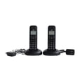 thumbnail image 3 of Set DE 2 Teléfonos INALÁMBRICOS LM mod. LM-1702-1 COLOR Negro, 3 of 8