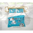 thumbnail image 1 of 3D Cartoon Animal Perro Patrón Funda de edredón Set Ropa de Cama Set Funda Nórdica, 1 of 3