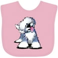 thumbnail image 3 of Inktastic Old English Sheepdog Boys or Girls Baby Bib, 3 of 4