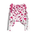 thumbnail image 4 of Hauts Amples pour Femmes, Chandail à Manches Longues Imprimé Col Rond pour l'Hiver, 4 of 5