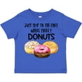 thumbnail image 3 of Inktastic Just Skip to the Part Where There's Donuts Boys or Girls Toddler T-Shirt, 3 of 5