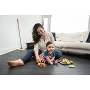 O-Cedar EasyWring™ Microfiber Spin Mop & Bucket System with 1 Extra Mop Head Replacement (2 Total Refills)
