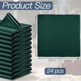 thumbnail image 2 of Servilletas de tela P Pothuiny satinadas, 43 x 43 cm, 24 unidades, color verde, 2 of 7