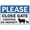 Warning Sign 2, variant on Isolation Room Sign Outdoor Metal Sign - 8"x12" Metal Signs For Business, Workplace, Office, Home, Delivery Signs, Road Signs, Garden Signs