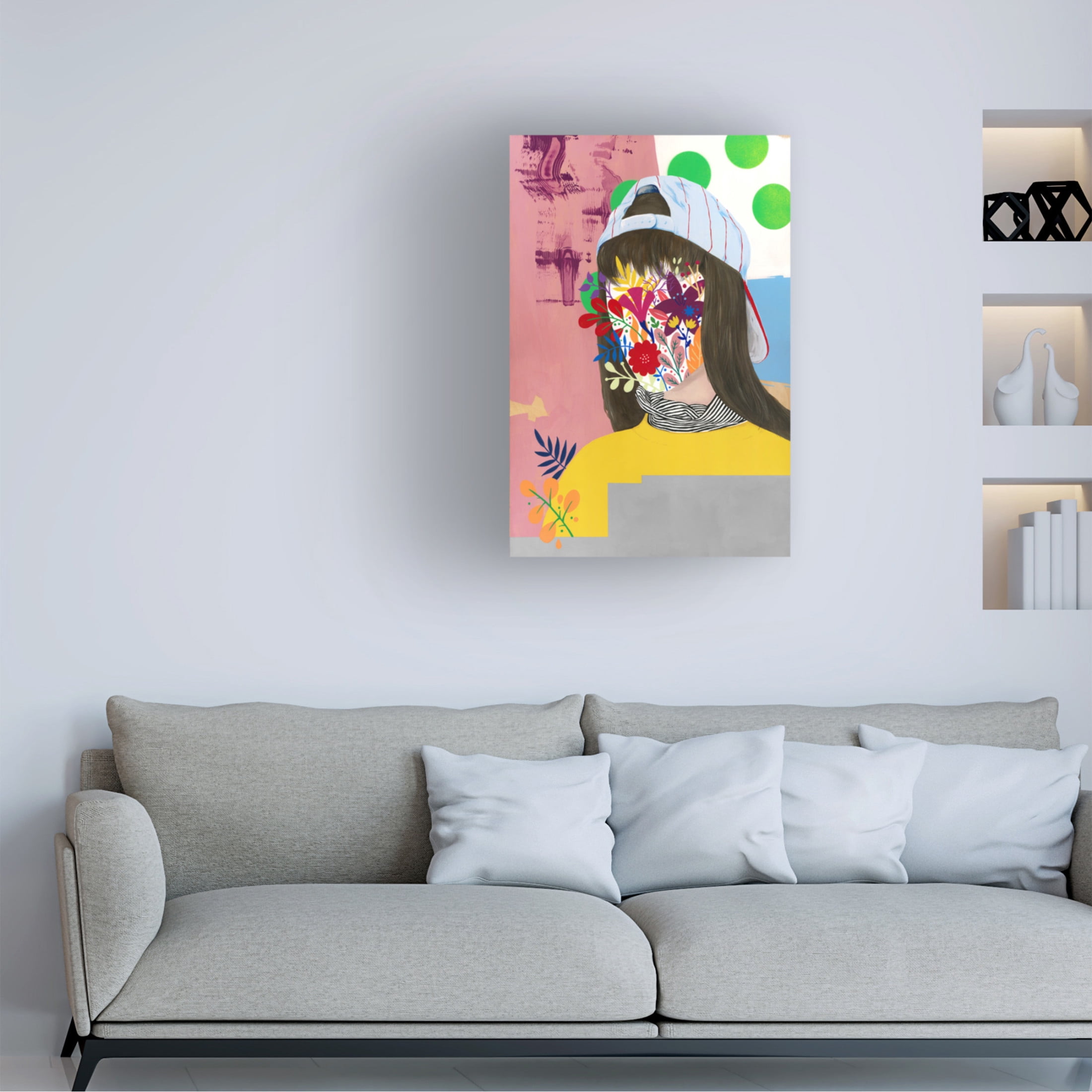 Trademark Fine Art Famous When Dead Mystic Garden Canvas Wall Art