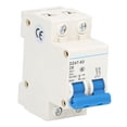 thumbnail image 2 of Disjoncteurs, DIN Rail Monter Mini Disjoncteur 2P Structure Modulaire pour la Maison, 2 of 8
