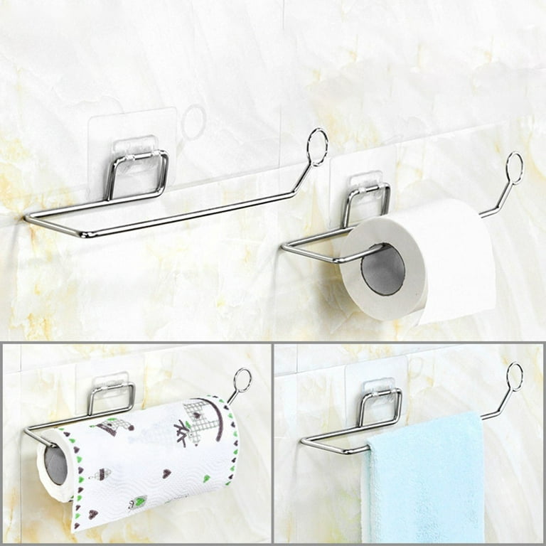 Durable Self-adhesive Paper Towel Holder That Can Be Used Under