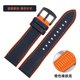 thumbnail image 3 of Correa de reloj de silicona suave para hombre, correa de reloj de nailon y caucho fluorado de 20, 22, 23 y 24 mm para Tudor, Breitling, Citizen, Tissot, 3 of 5