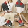 thumbnail image 4 of PEACNNG ALLJOY Electric Heating Pad For Back/Shoulder/Neck/knee/leg  Fast Heating Settings  Auto-Off  Machine Washable  Moist Dry Heat Options  Extra Large 12”x24”  Grey, 4 of 7