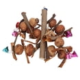 thumbnail image 2 of Bird Chew Toy, Balanced Hangable Standable  Chewing String Healthy With Bell Hook For Parrots For Birds, 2 of 8