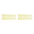 thumbnail image 3 of Justharion Coffin Nail Set Glossy Classic French Style Scratch Resistant Artificial Press-on Fingernails Manicure Stickers Type 17 2Set, 3 of 6