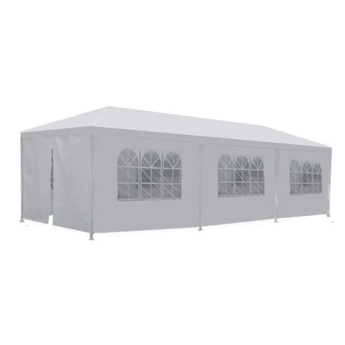 Freeport Park Alvin 10 Ft W X 30 Ft D Steel Party Tent Walmart Com Walmart Com